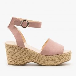 Qupid Shoes Gorgeous Espadrille Wedges
