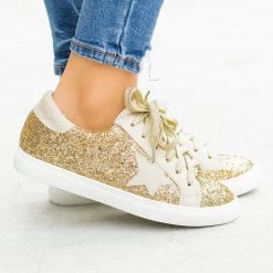 Nature Breeze Gorgeous Glitter Fashion Sneakers FINAL SALE Newest Arrivals