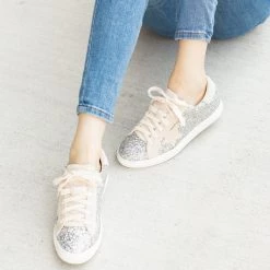 Nature Breeze Gorgeous Glitter Fashion Sneakers FINAL SALE Newest Arrivals