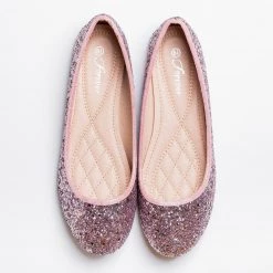 Forever Newest Arrivals Gorgeous Glitter Flats 8 Forever Newest Arrivals Gorgeous Glitter Flats