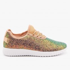 Forever Newest Arrivals Gorgeous Glitter Sneakers