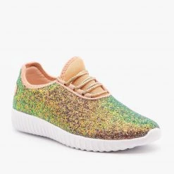 Forever Newest Arrivals Gorgeous Glitter Sneakers