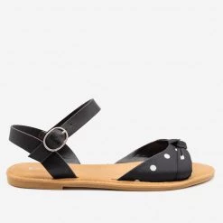 Bamboo Shoes Newest Arrivals Gorgeous Knotted Printed Sandals