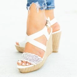 Bamboo Shoes Newest Arrivals Gorgeous Laser Cut Basketweave Wedges 9 Bamboo Shoes Newest Arrivals Gorgeous Laser Cut Basketweave Wedges