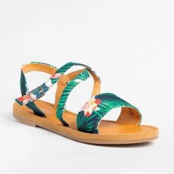 Anna Shoes Gorgeous Multi-Printed Sandals