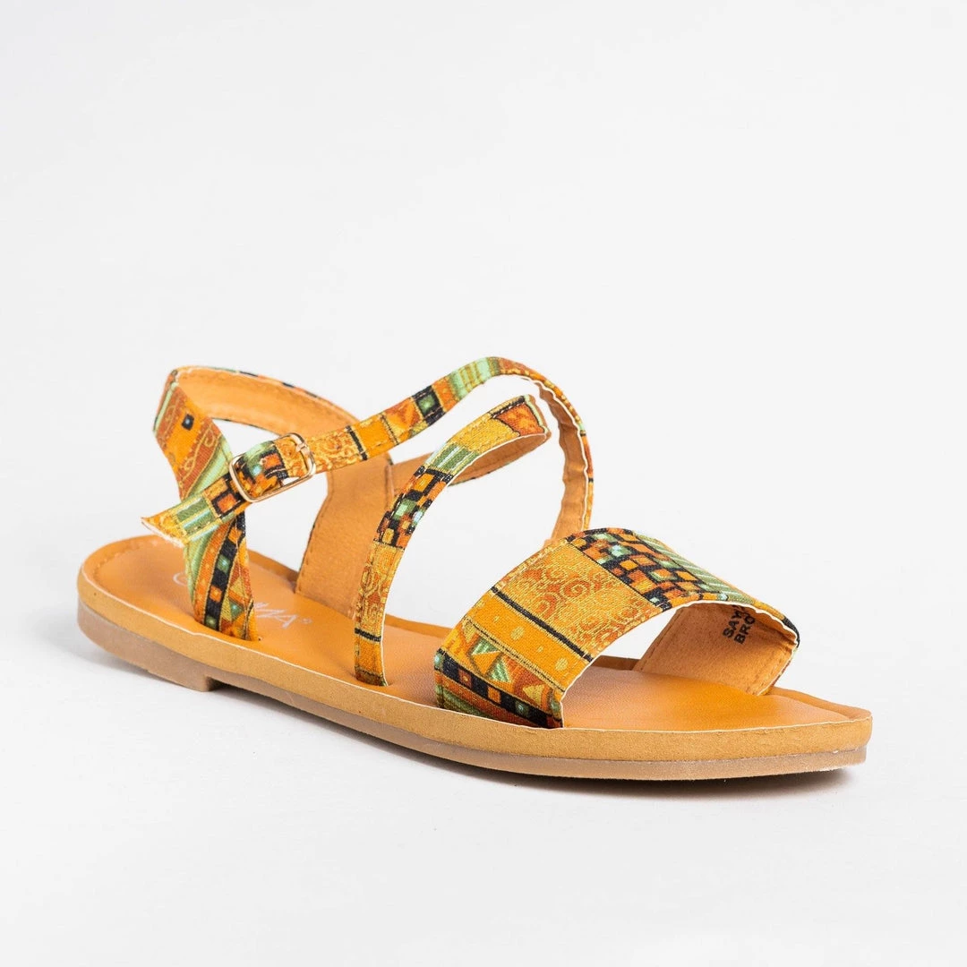 Anna Shoes Gorgeous Multi-Printed Sandals 4 Anna Shoes Gorgeous Multi-Printed Sandals