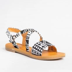 Anna Shoes Gorgeous Multi-Printed Sandals