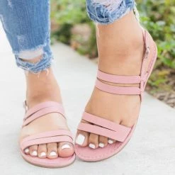 Bamboo Gorgeous Multi-Strap Sandals 7 Bamboo Gorgeous Multi-Strap Sandals