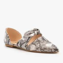 AMS Shoes Gorgeous Pointed Toe Bow Flats 22 AMS Shoes Gorgeous Pointed Toe Bow Flats