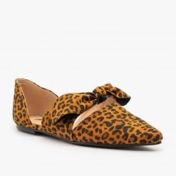 AMS Shoes Gorgeous Pointed Toe Bow Flats 17 AMS Shoes Gorgeous Pointed Toe Bow Flats