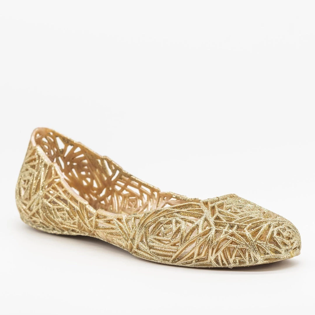 Anna Shoes Gorgeous Rose Design Glitter Jelly Flats Newest Arrivals 2 Anna Shoes Gorgeous Rose Design Glitter Jelly Flats Newest Arrivals