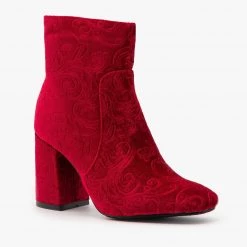 Refresh Gorgeous Velvet Booties