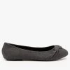 Refresh Heather Gray Ballet Flats