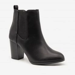Novo Shoes Heeled Slip-on Booties Newest Arrivals