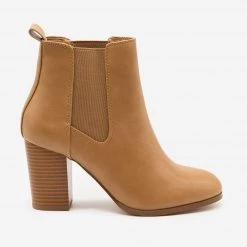Novo Shoes Heeled Slip-on Booties Newest Arrivals