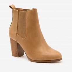 Novo Shoes Heeled Slip-on Booties Newest Arrivals