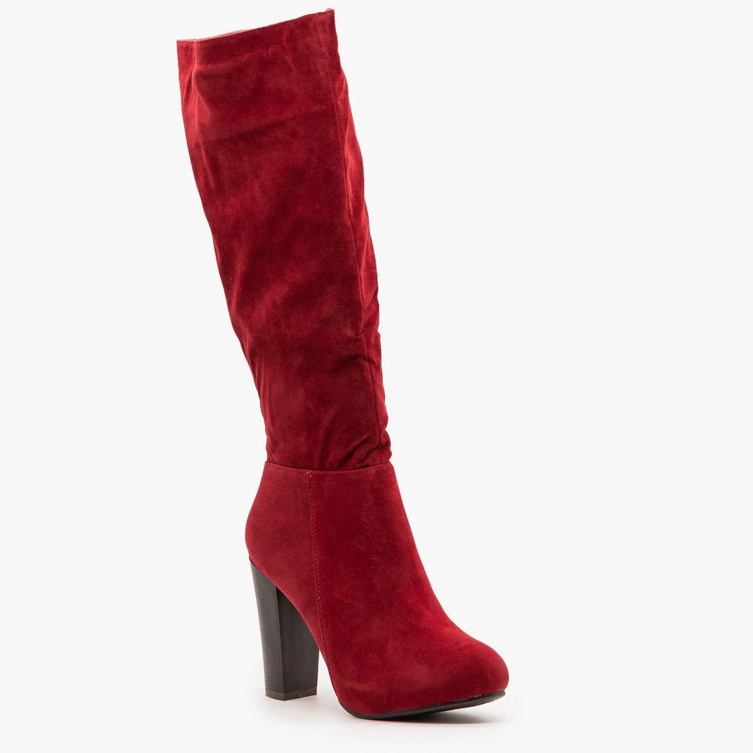 Refresh Newest Arrivals High Heel Knee High Boots 2 Refresh Newest Arrivals High Heel Knee High Boots