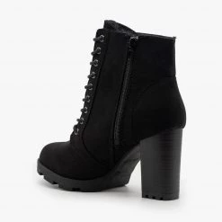 Bamboo Shoes High Heel Lace Up Booties FINAL SALE Newest Arrivals 13 Bamboo Shoes High Heel Lace Up Booties FINAL SALE Newest Arrivals