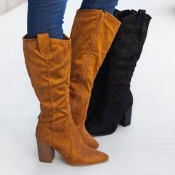 Cherish Newest Arrivals High Heel Slouchy Boots