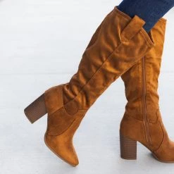 Cherish Newest Arrivals High Heel Slouchy Boots