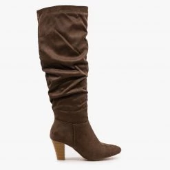 Refresh High Heel Slouchy Boots