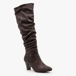 Refresh High Heel Slouchy Boots