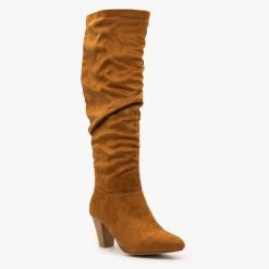 Refresh High Heel Slouchy Boots