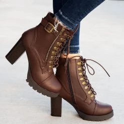 Forever High Rise Heeled Booties