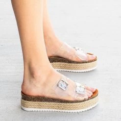 Mata Iconic Double Buckled Platform Sandals Newest Arrivals