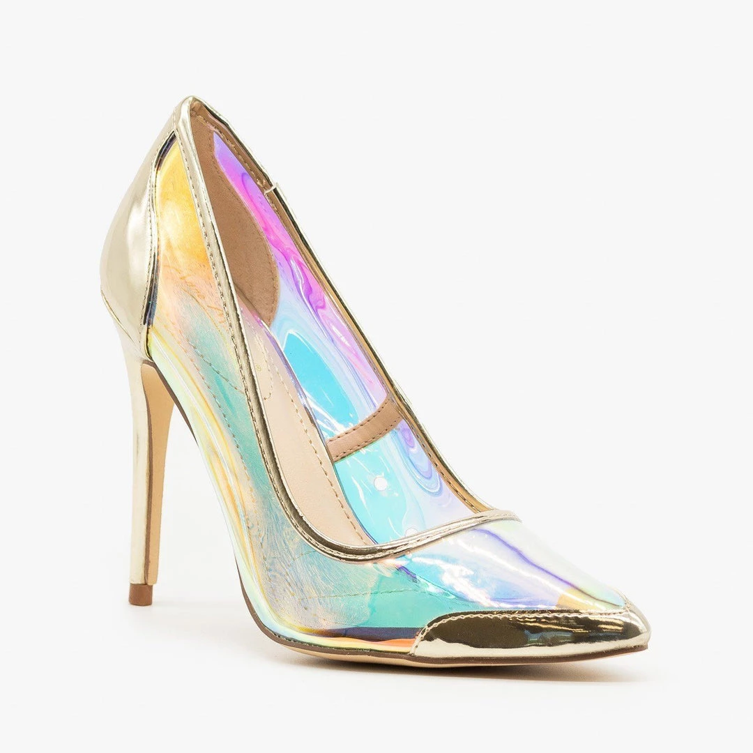 Anne Michelle Iridescent Stiletto Pumps Newest Arrivals 3 Anne Michelle Iridescent Stiletto Pumps Newest Arrivals