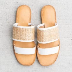 Soda Shoes Island Woven Strap Sandal