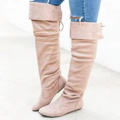 Forever Knee-High Suede Boots