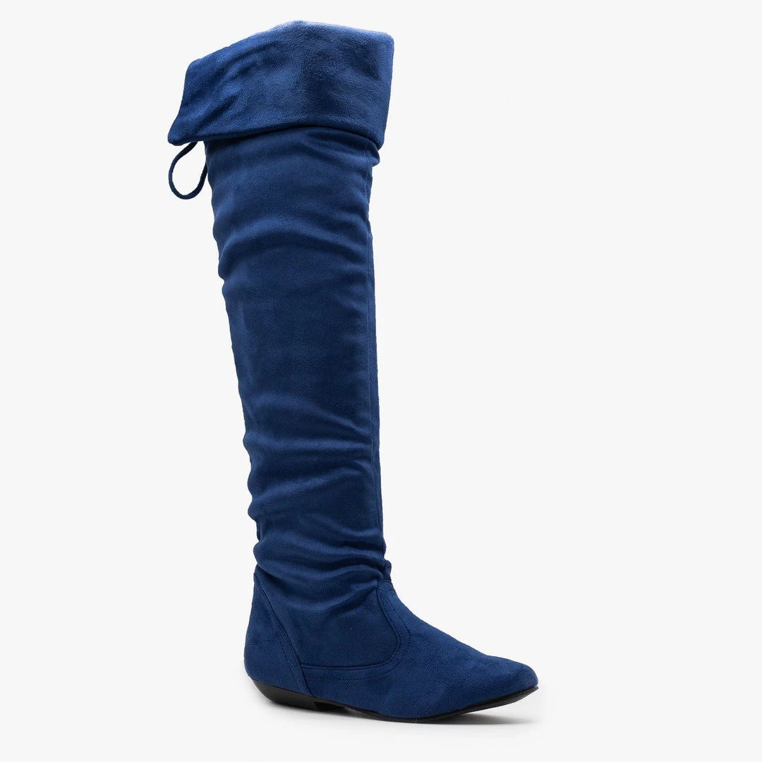 Forever Knee High Wide-Cuffed Boots Newest Arrivals 11 Forever Knee High Wide-Cuffed Boots Newest Arrivals