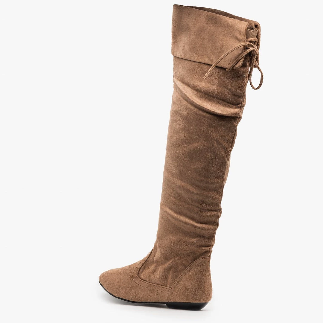 Forever Knee High Wide-Cuffed Boots Newest Arrivals 2 Forever Knee High Wide-Cuffed Boots Newest Arrivals