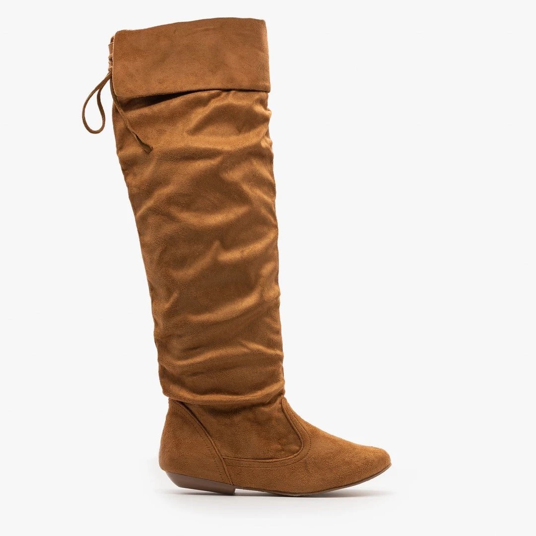 Forever Knee High Wide-Cuffed Boots Newest Arrivals 17 Forever Knee High Wide-Cuffed Boots Newest Arrivals