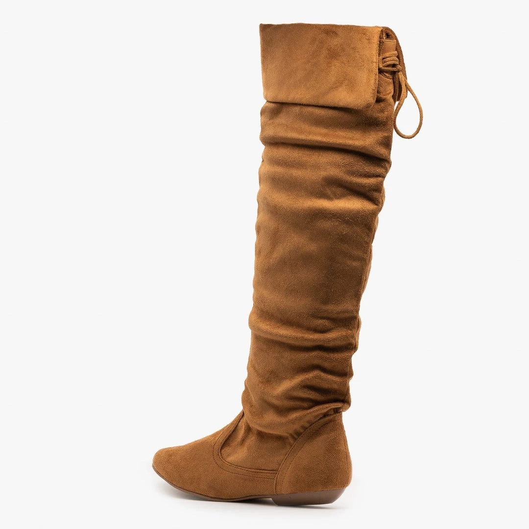 Forever Knee High Wide-Cuffed Boots Newest Arrivals 16 Forever Knee High Wide-Cuffed Boots Newest Arrivals