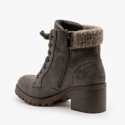 Bamboo Shoes Knit Cuff Combat Boots FINAL SALE FINAL SALE Newest Arrivals 9 Bamboo Shoes Knit Cuff Combat Boots FINAL SALE FINAL SALE Newest Arrivals