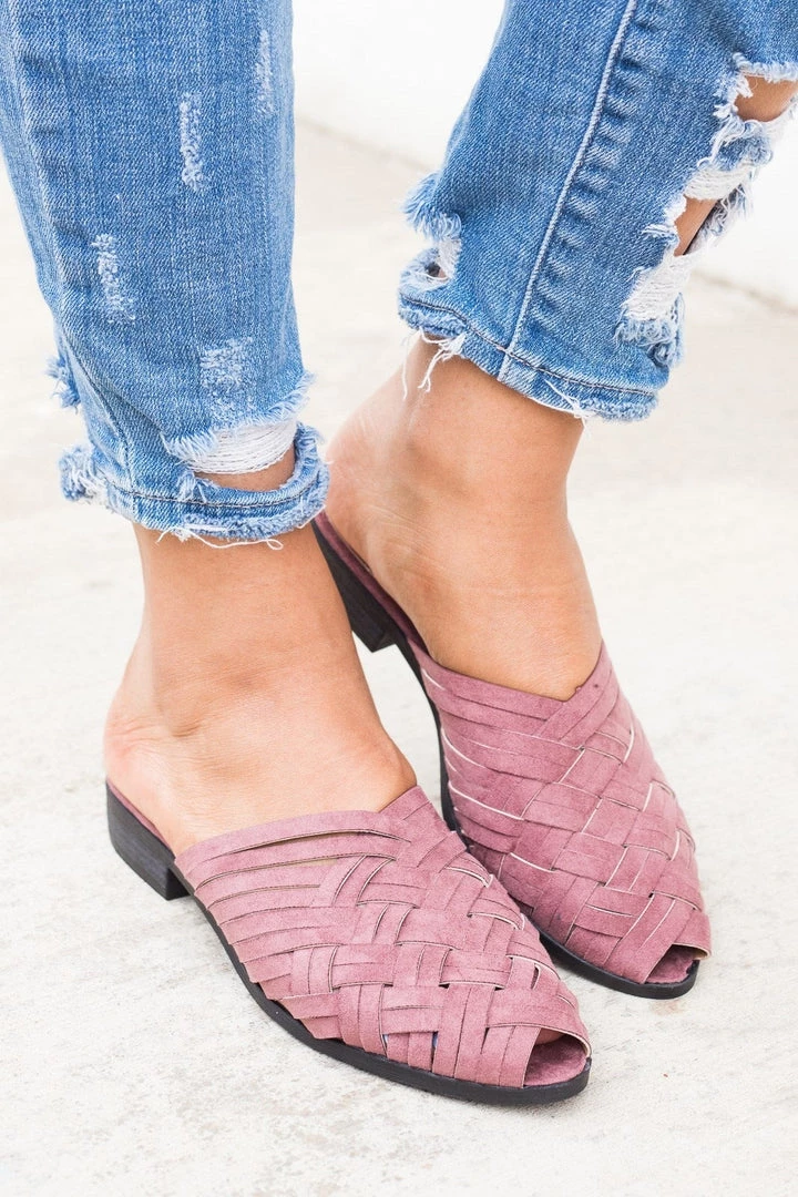 Qupid Shoes Knit Slip On Mule Flats Newest Arrivals 3 Qupid Shoes Knit Slip On Mule Flats Newest Arrivals