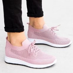 Forever Newest Arrivals Knitted Slip-On Active Sneakers