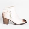 Mata Newest Arrivals Knotted Burnished Toe Booties