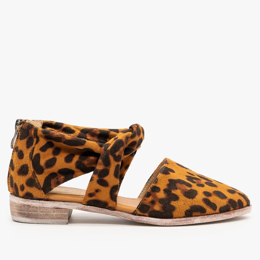 ARider Girl Knotted Cutout Flats 5 ARider Girl Knotted Cutout Flats