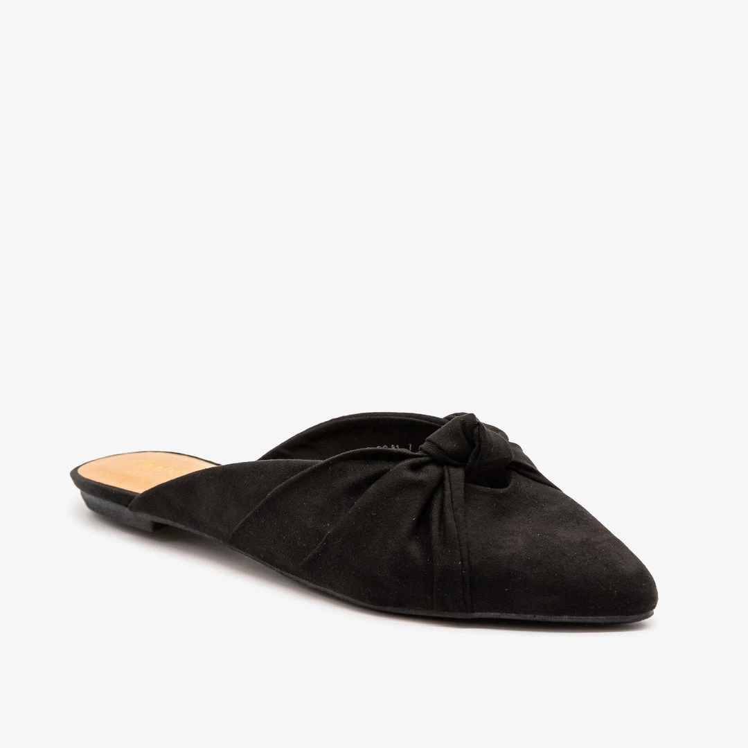 Bamboo Shoes Knotted Sweetheart Mules FINAL SALE 2 Bamboo Shoes Knotted Sweetheart Mules FINAL SALE