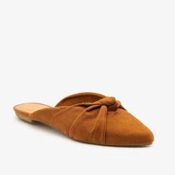 Bamboo Shoes Knotted Sweetheart Mules FINAL SALE