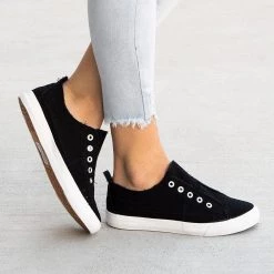 Yoki Newest Arrivals Lace-less Slip-On Sneakers