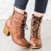 Qupid Shoes Lace Up Bootie Newest Arrivals