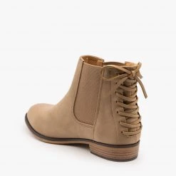 City Classified Shoes Lace-Up Corset Booties Newest Arrivals 9 City Classified Shoes Lace-Up Corset Booties Newest Arrivals