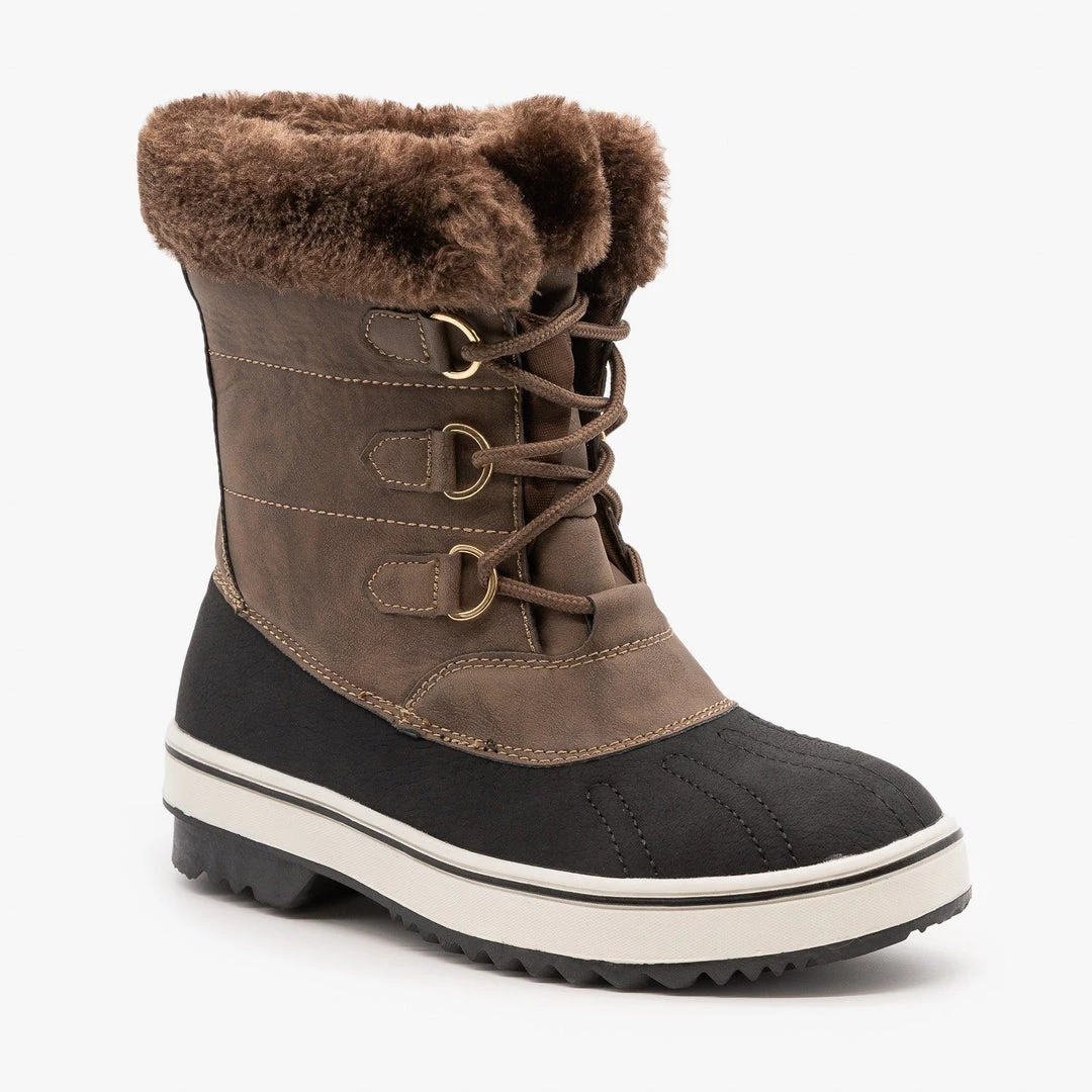 Top Moda Newest Arrivals Lace Up Cuffed Winter Boots 9 Top Moda Newest Arrivals Lace Up Cuffed Winter Boots