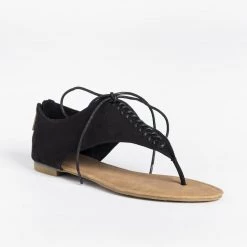 Bamboo Shoes Lace Up Thong Sandals Newest Arrivals