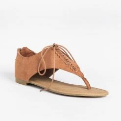 Bamboo Shoes Lace Up Thong Sandals Newest Arrivals