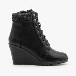 Top Moda Lace Up Wedge Booties FINAL SALE 13 Top Moda Lace Up Wedge Booties FINAL SALE
